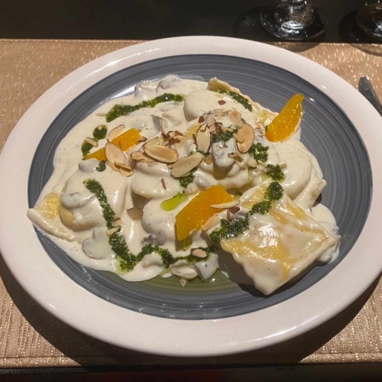 Raviolis de Salmon