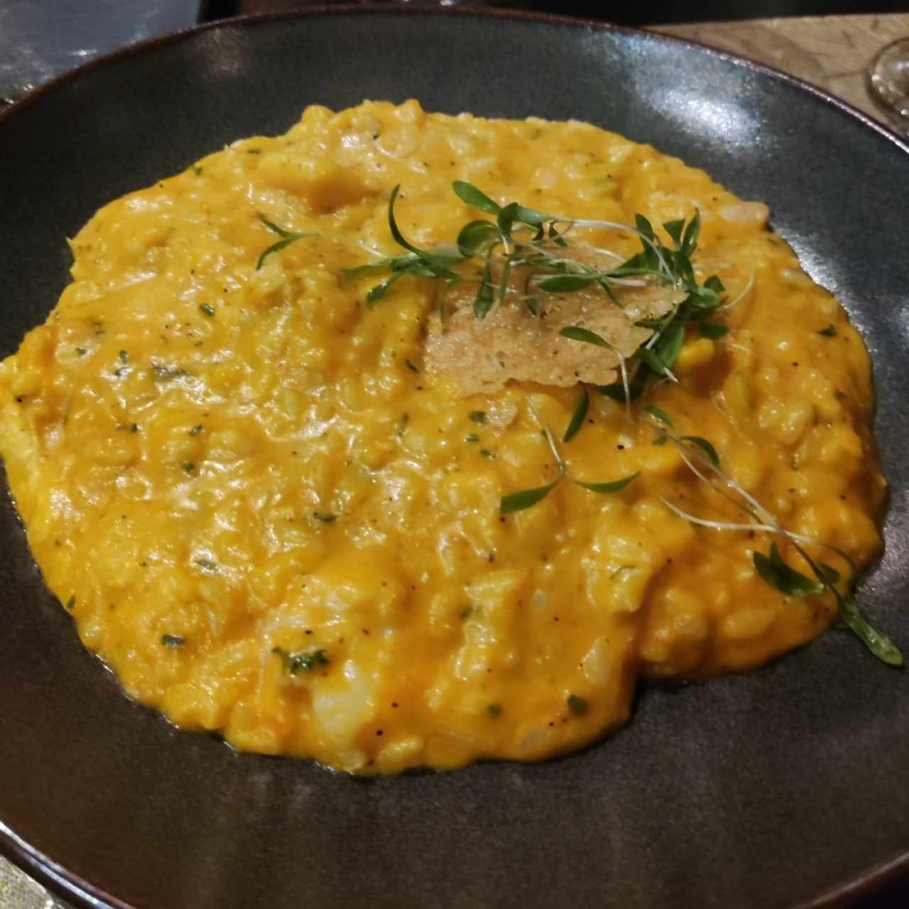 Risotto Zuca E Gamberi