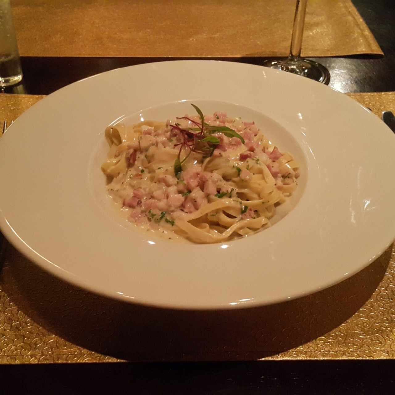Pastas - Linguini alla carbonara