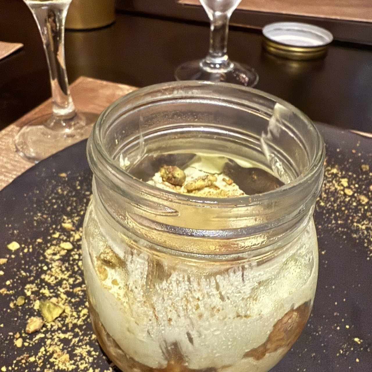 Postres - Tiramisú Al Pistacchio