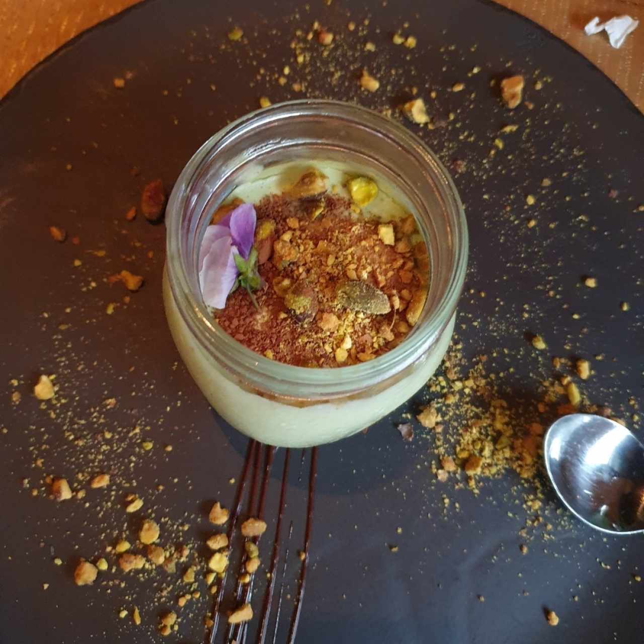 Tiramisú de pistacho 