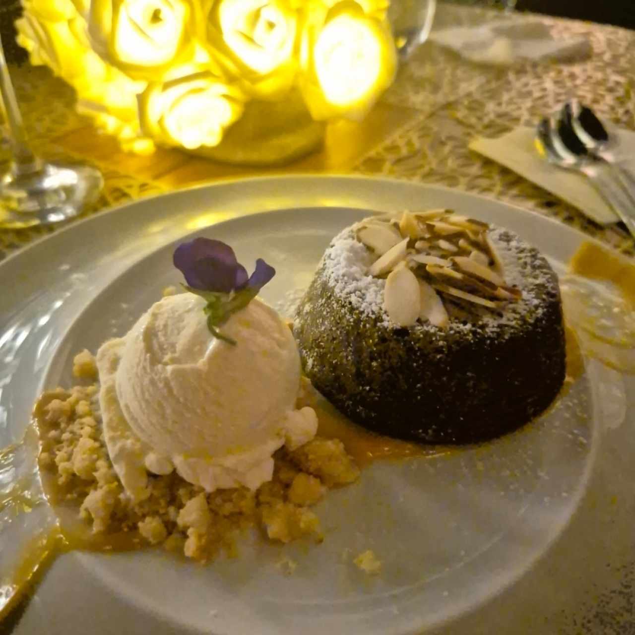 Postres - Fondant de Chocolate