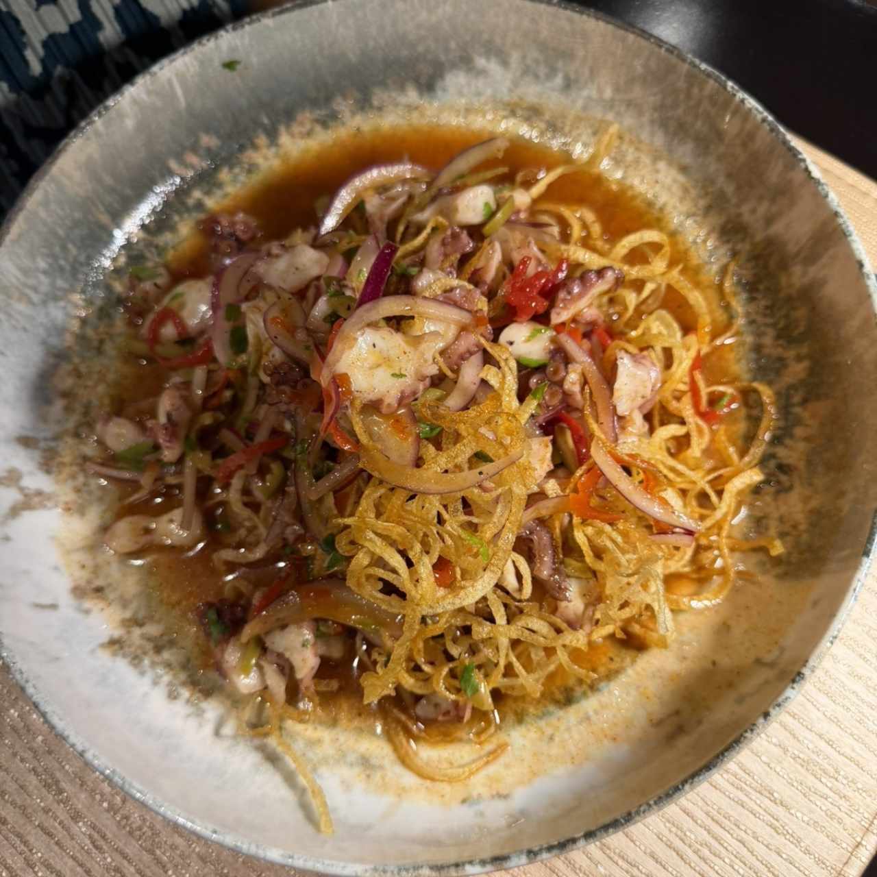 Entradas - Escabeche de Pulpo
