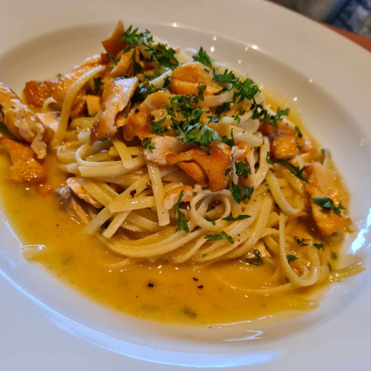 Pasta al Salmón 