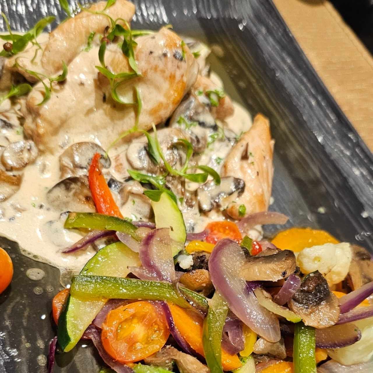 pollo alfungi