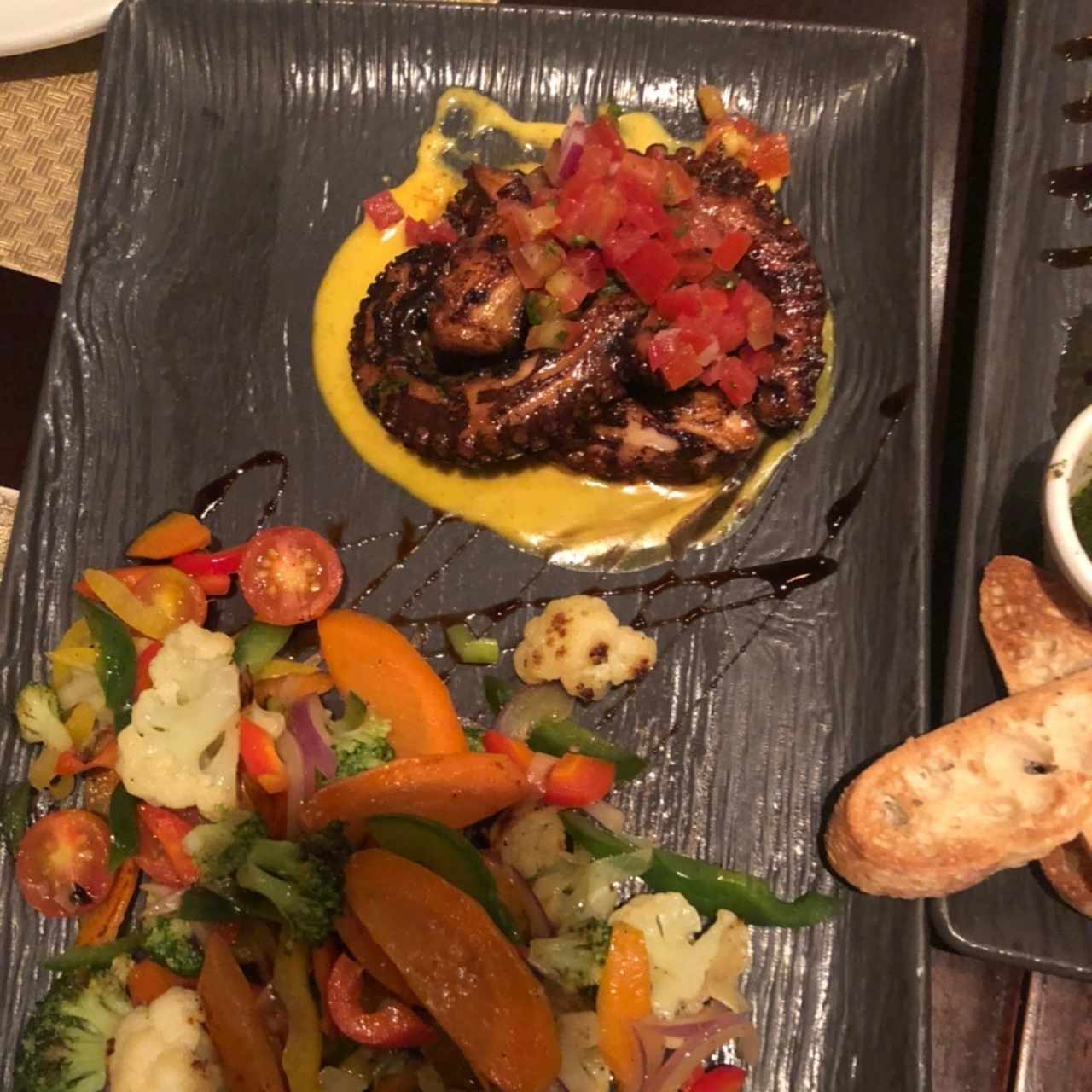 Pulpo al grill