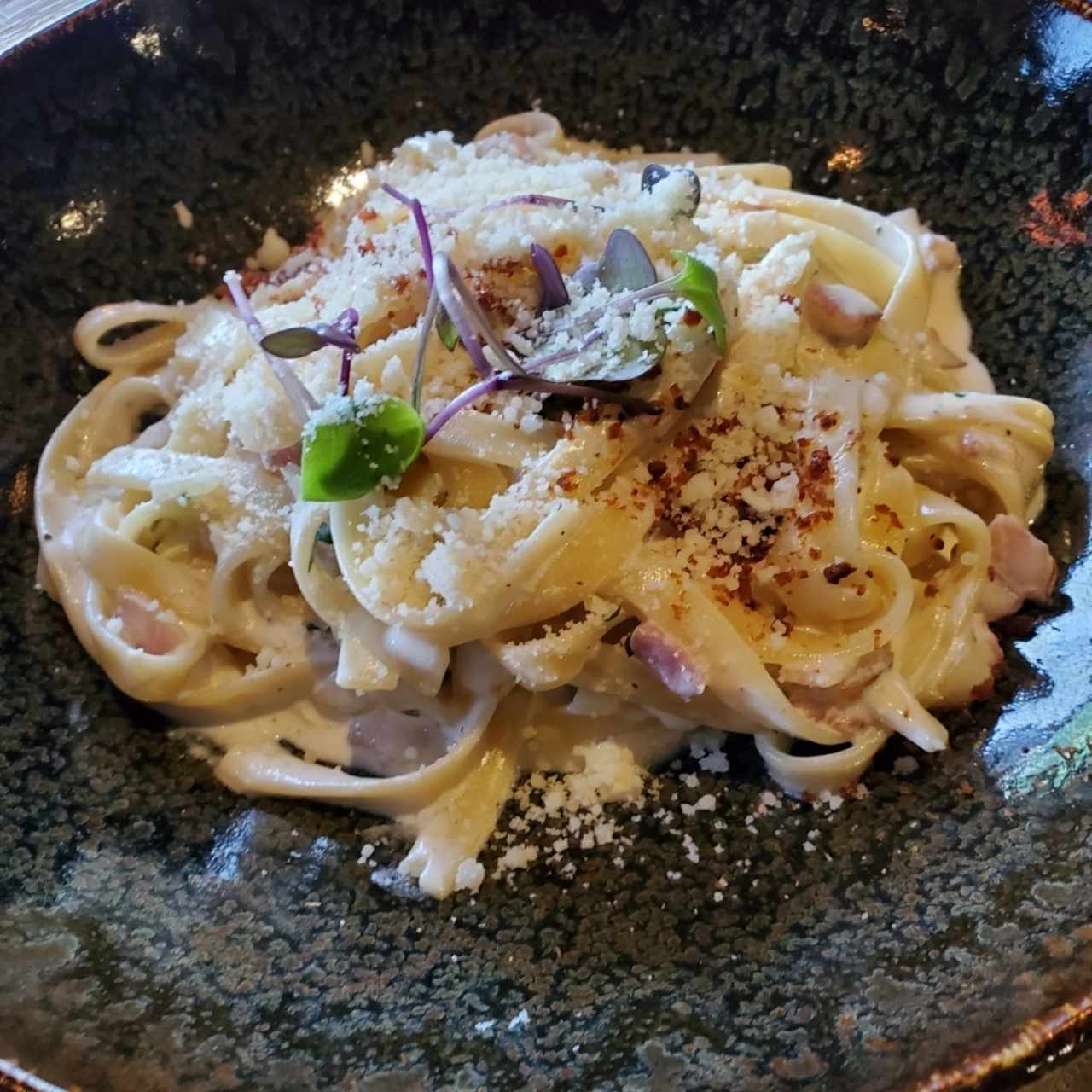 pasta a la carbonara 