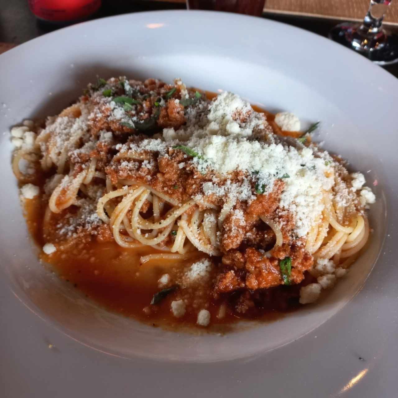espaguetis bolognesa
