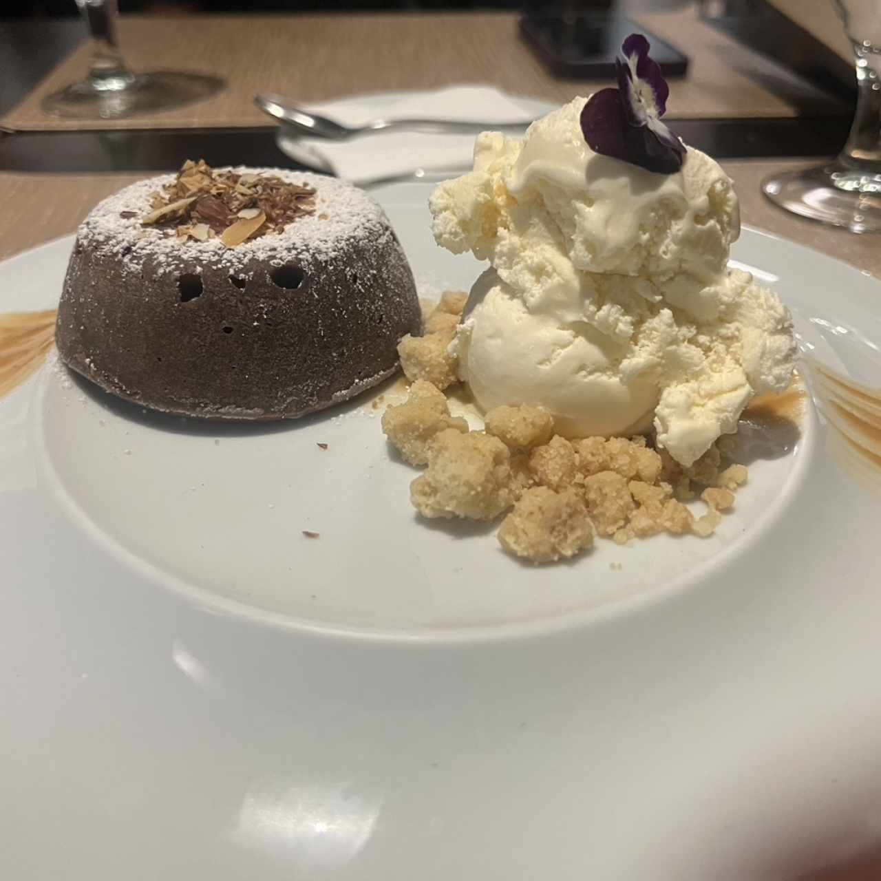 Postres - Fondant de Chocolate