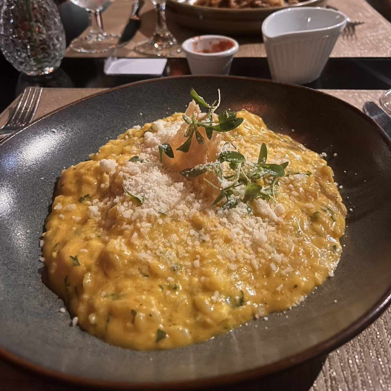 Risotto Zucca e Gamberi