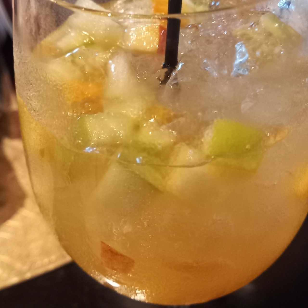 sangría de vino blanco espectacular