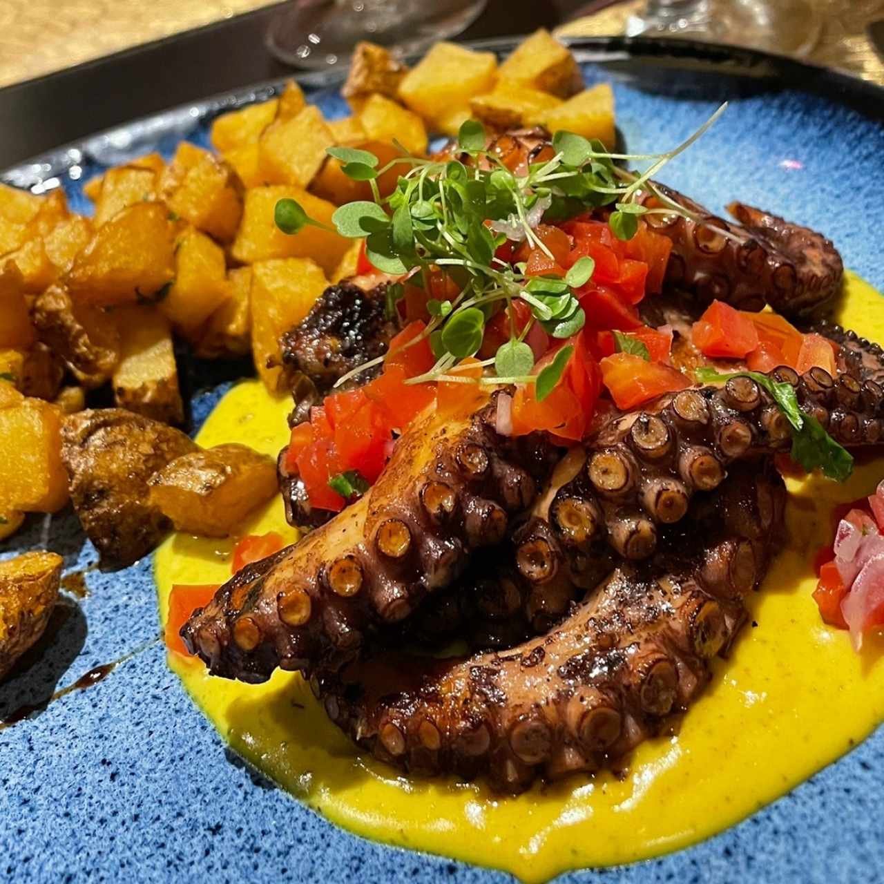 Pulpo al grill