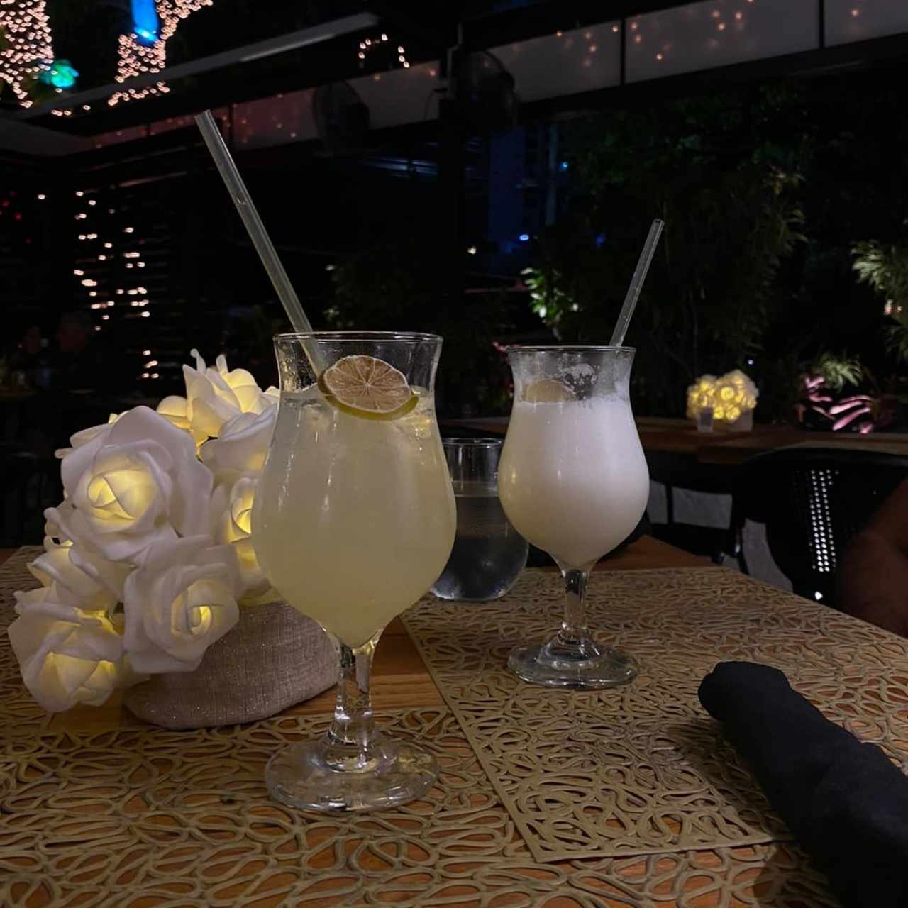 Limonada tradicional y de coco