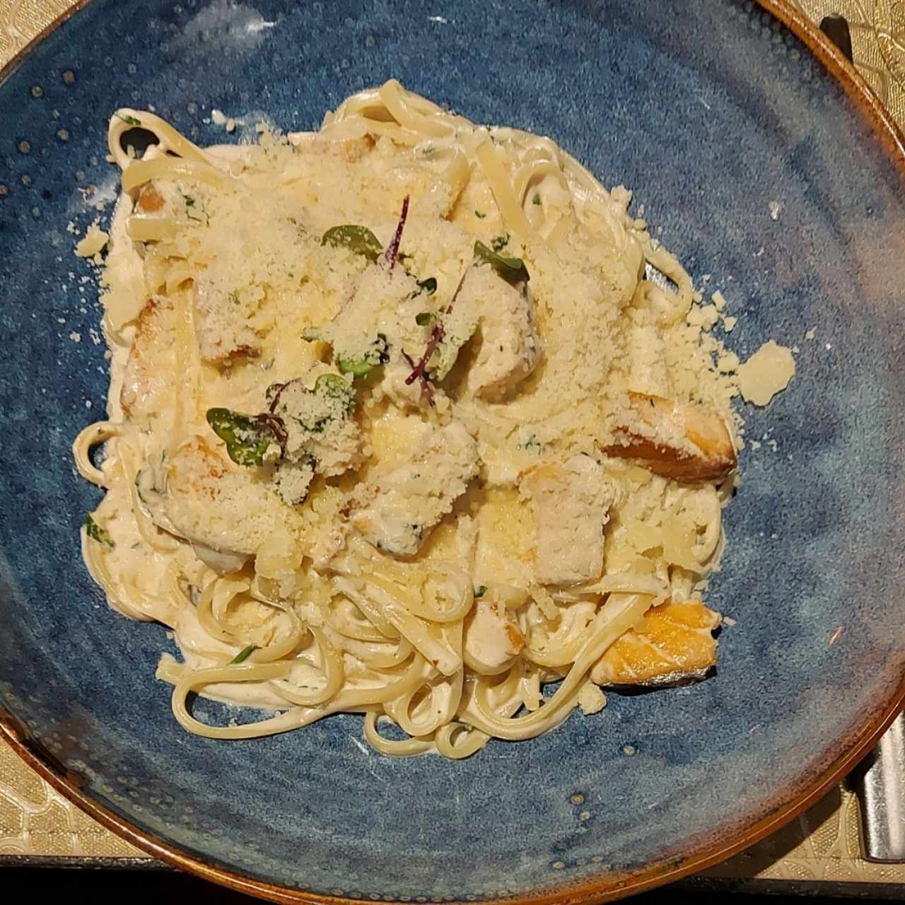Pasta al salmón 