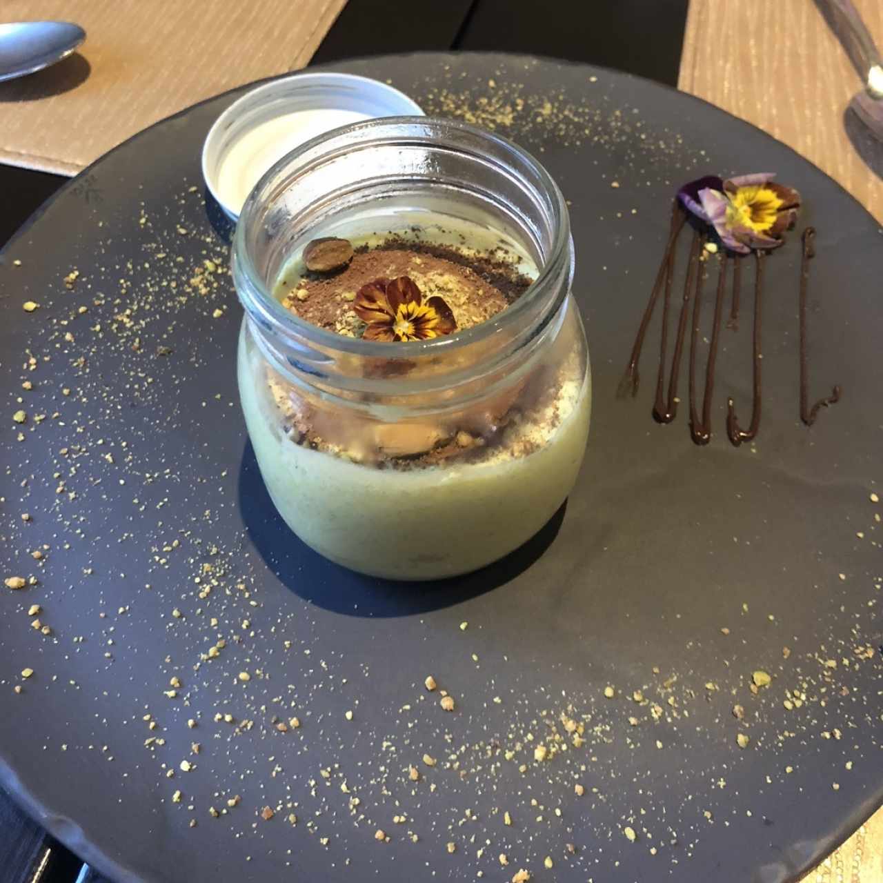 Tiramisu de pistachio