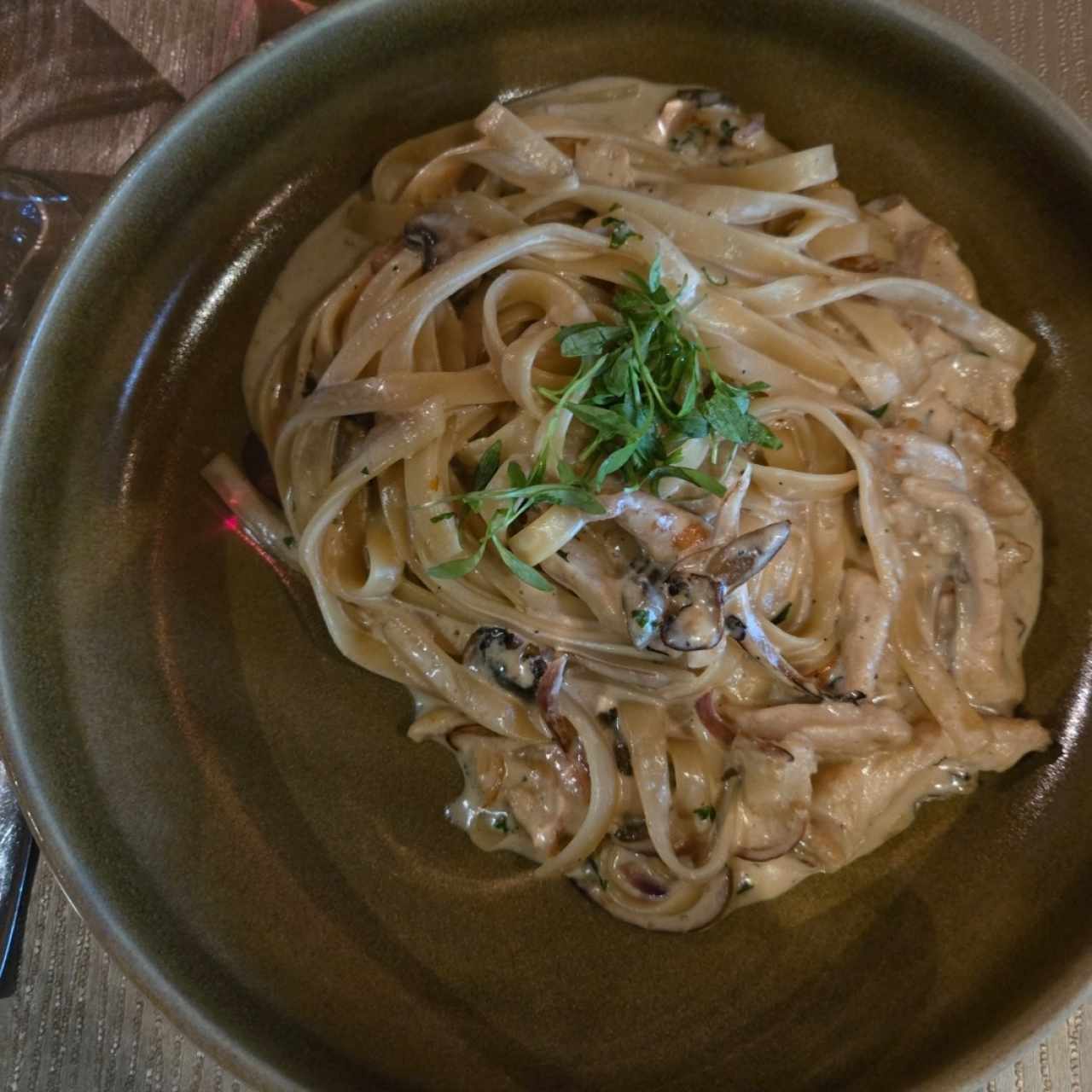 pasta con pollo