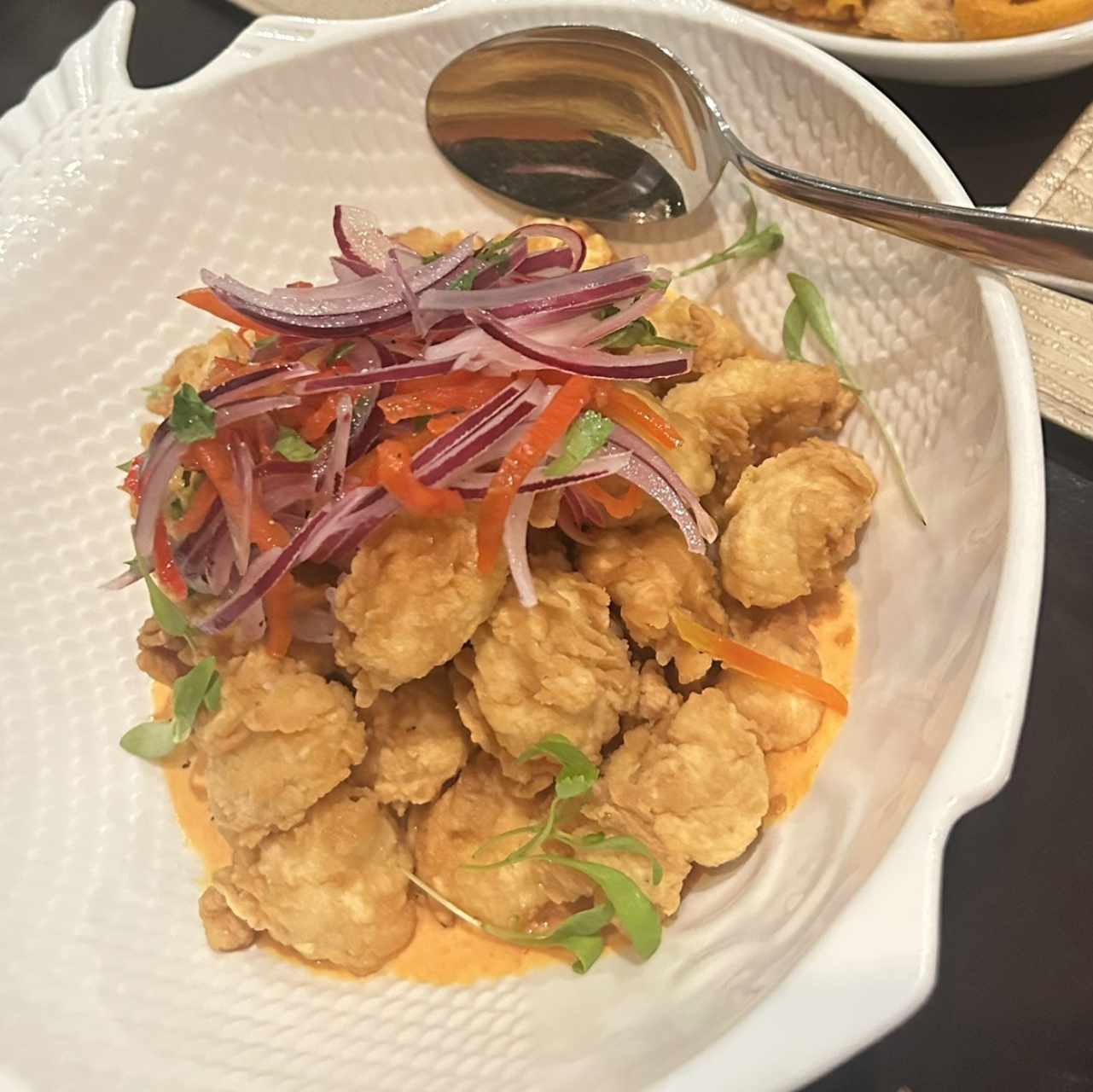 Entradas - Ceviche Al Chicharrón