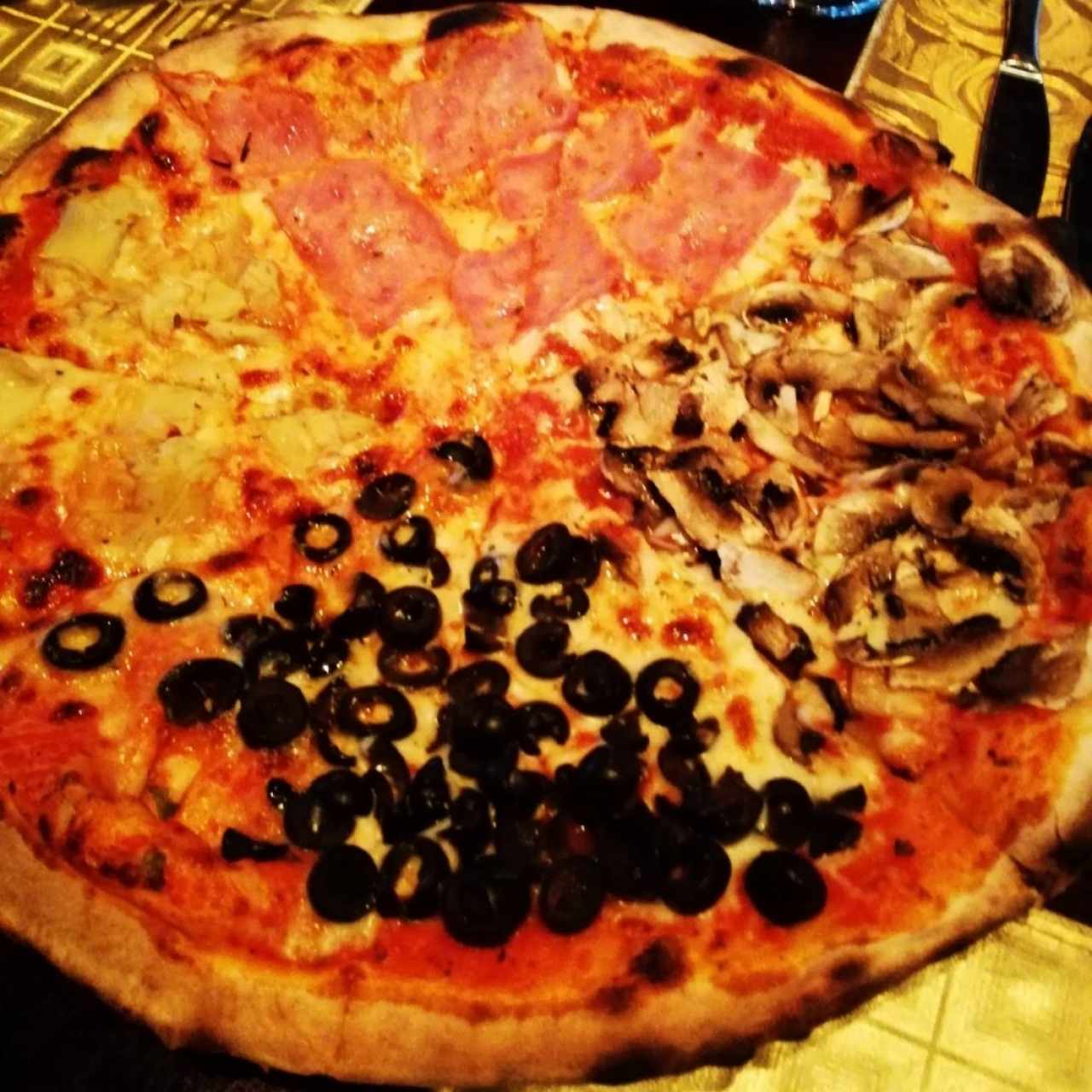 Pizza 4 estaciones