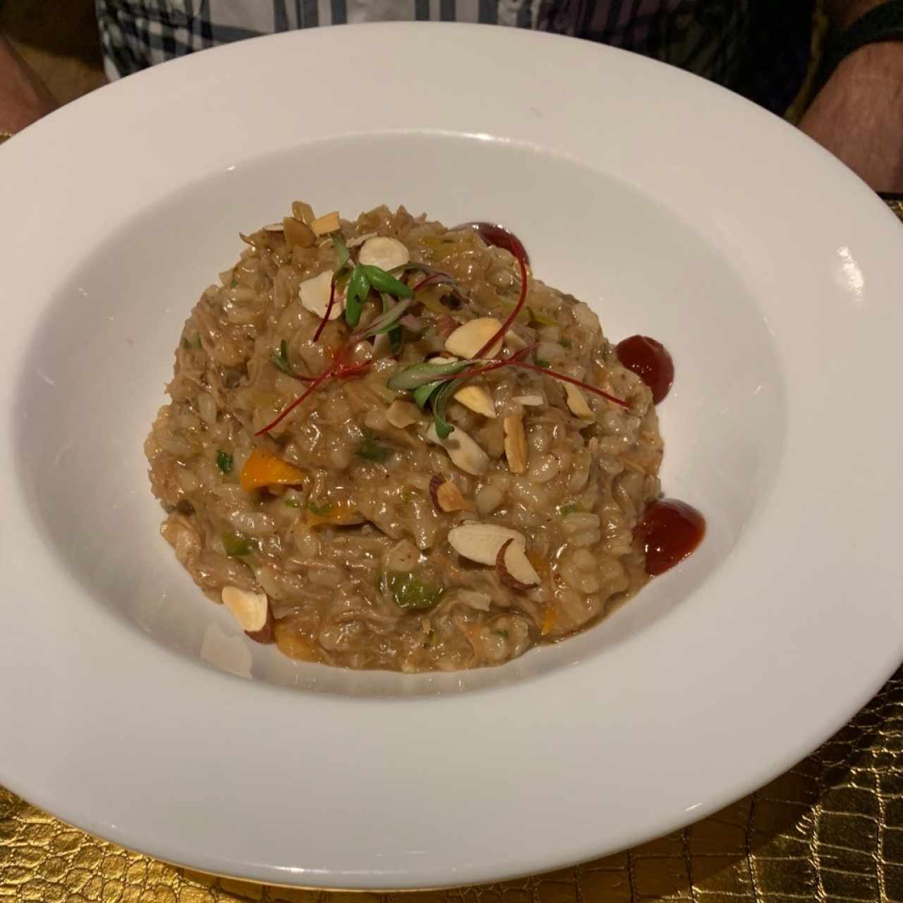 risotto de cochinillo