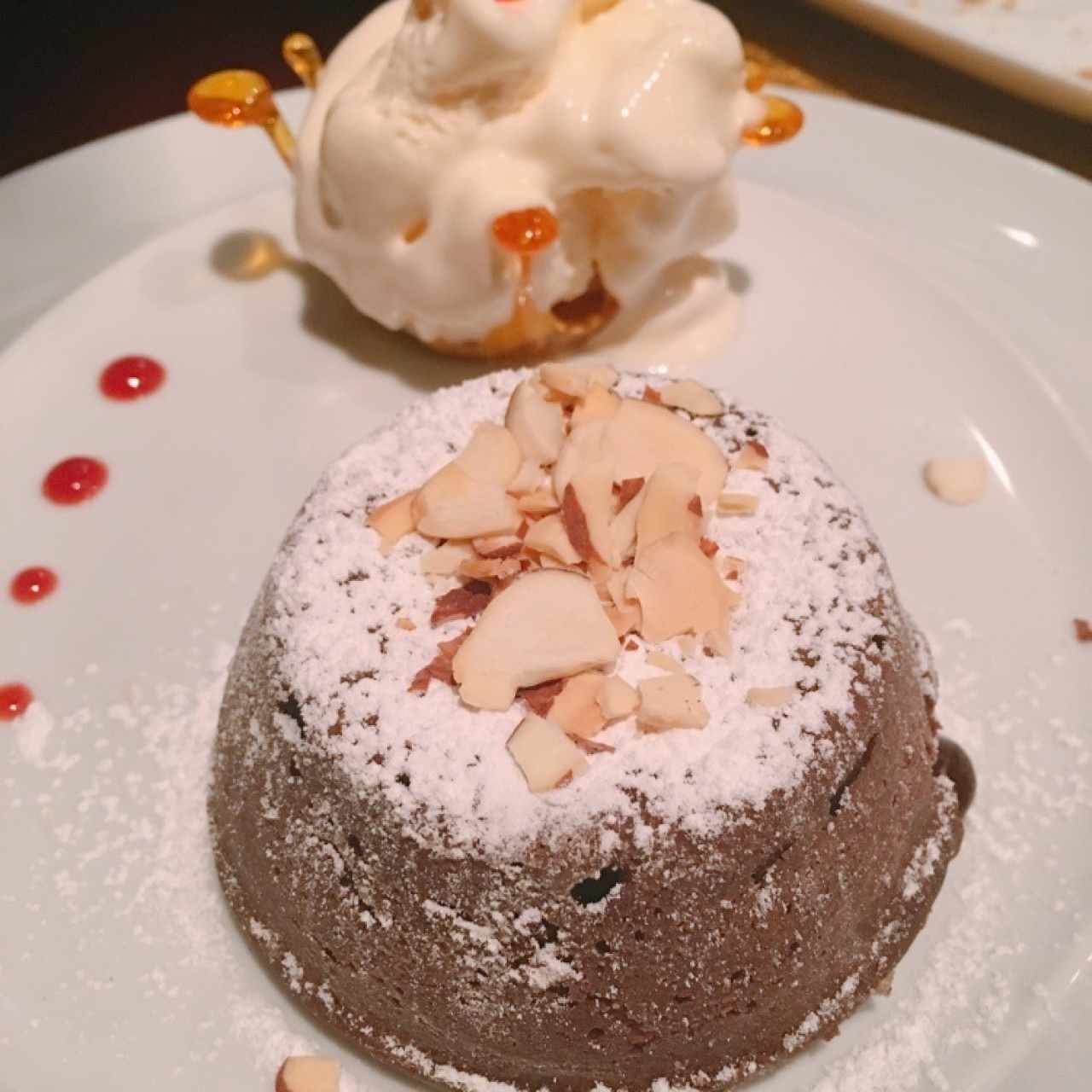 Postres - Fondant de chocolate