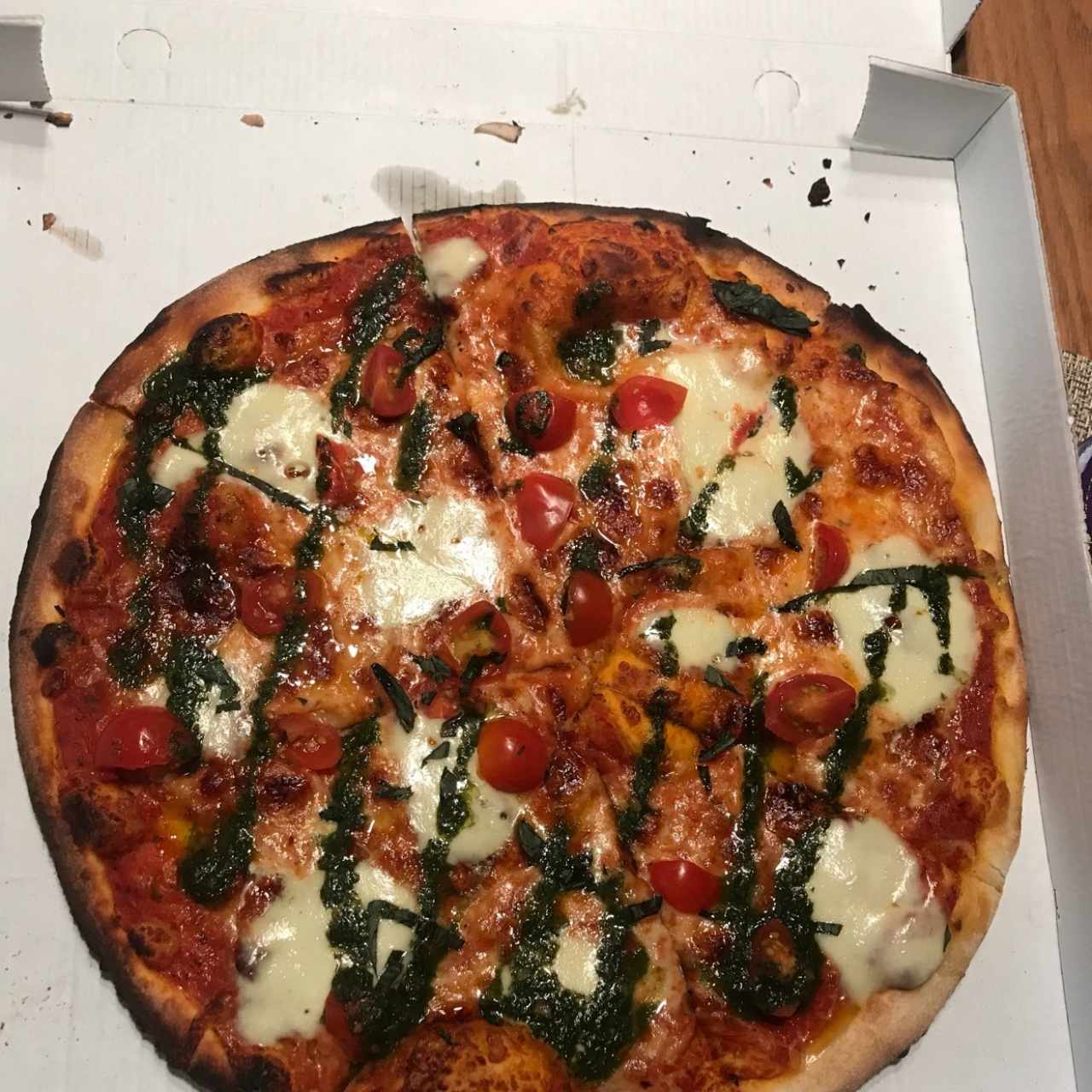 capresa pizza