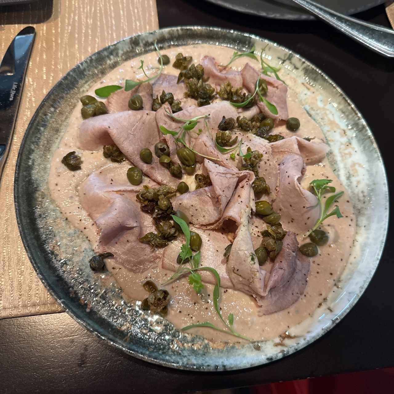 Carpaccio di Manzo (Filete)