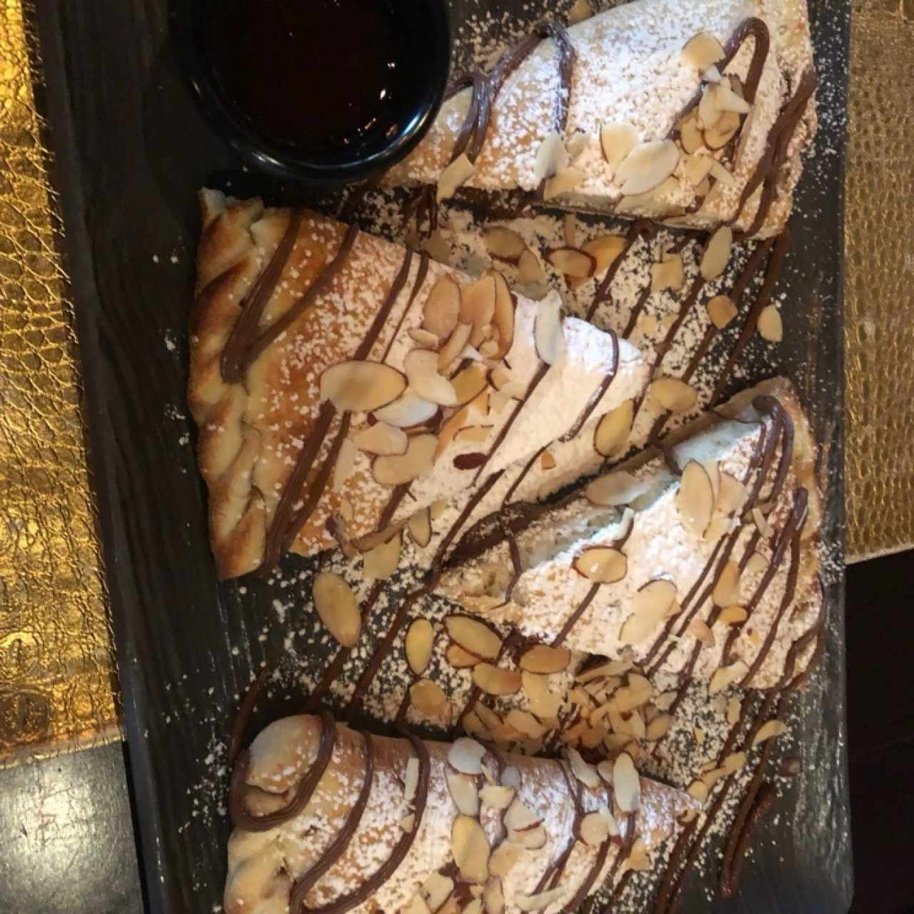 calzone con nutella
