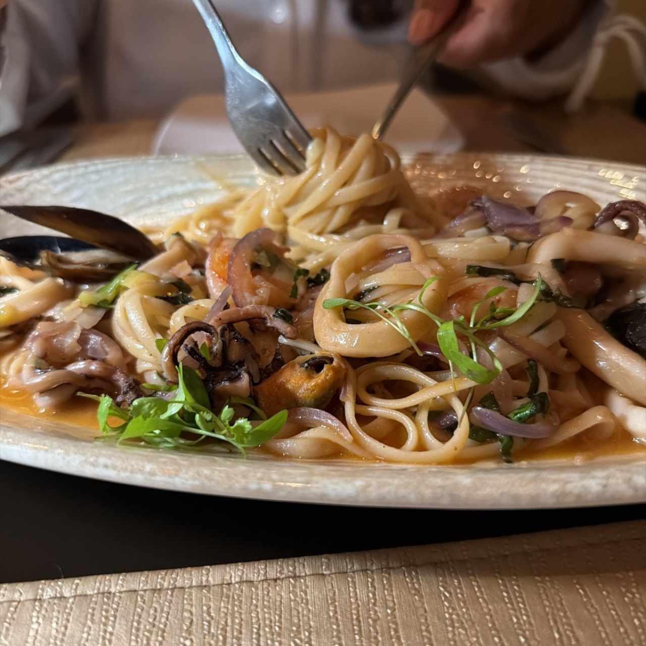 LINGUINE FRUTTI DI MARE