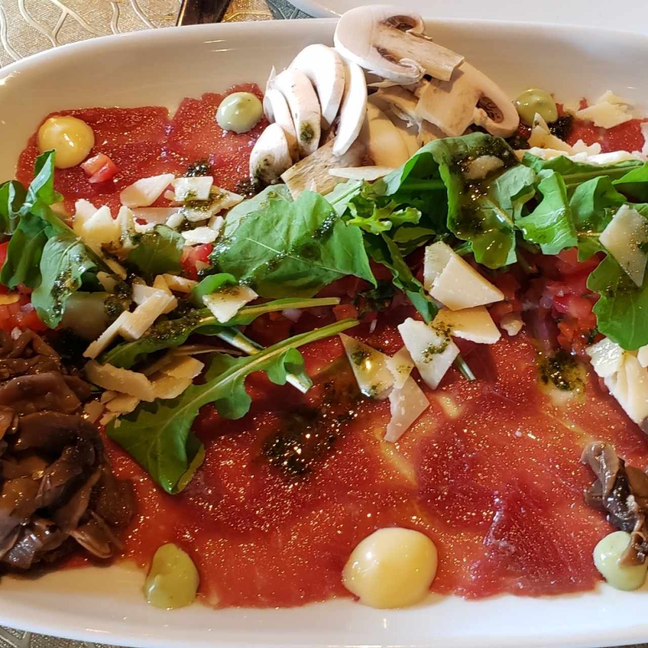 carpaccio di manzo