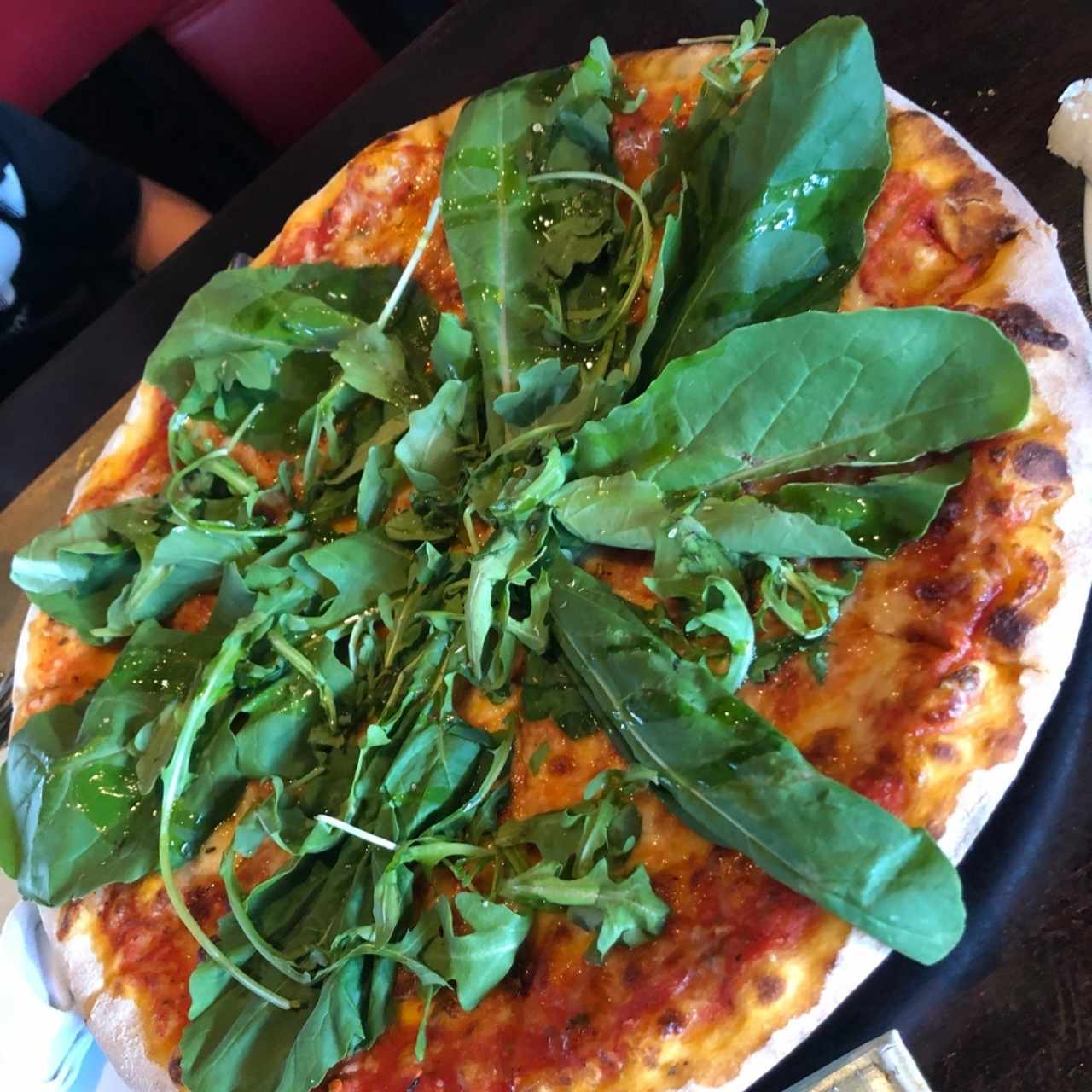 Pizza con Rúgula