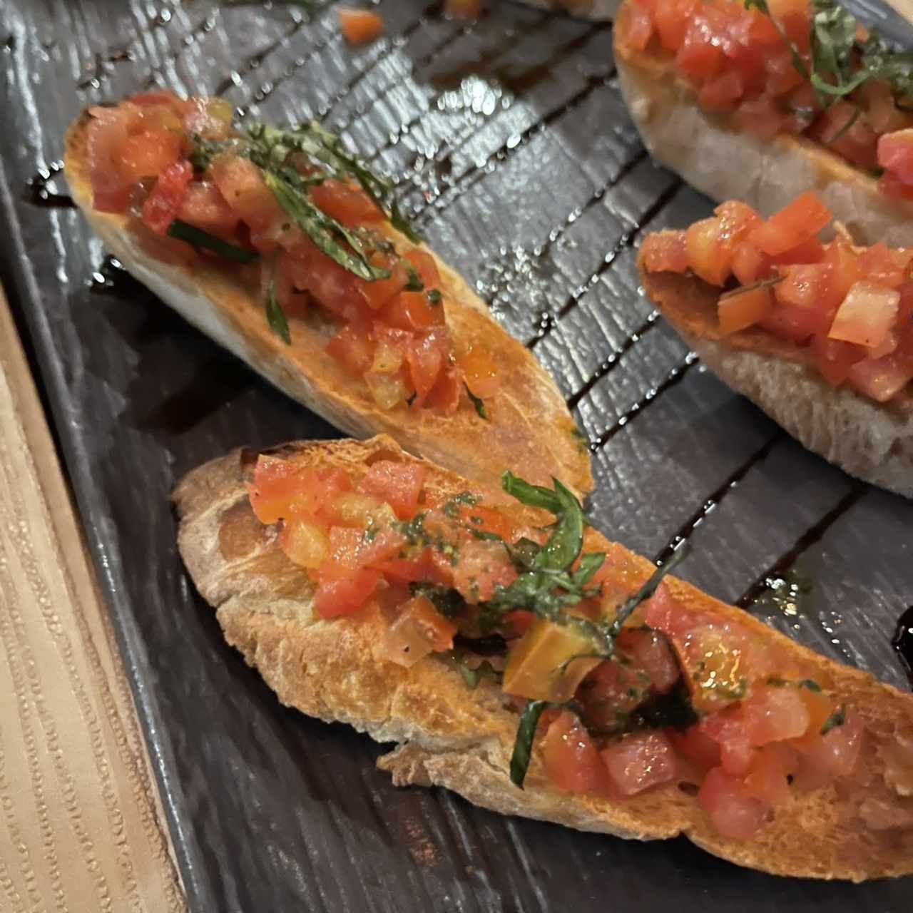 Entradas - Bruschetta di Pomodoro