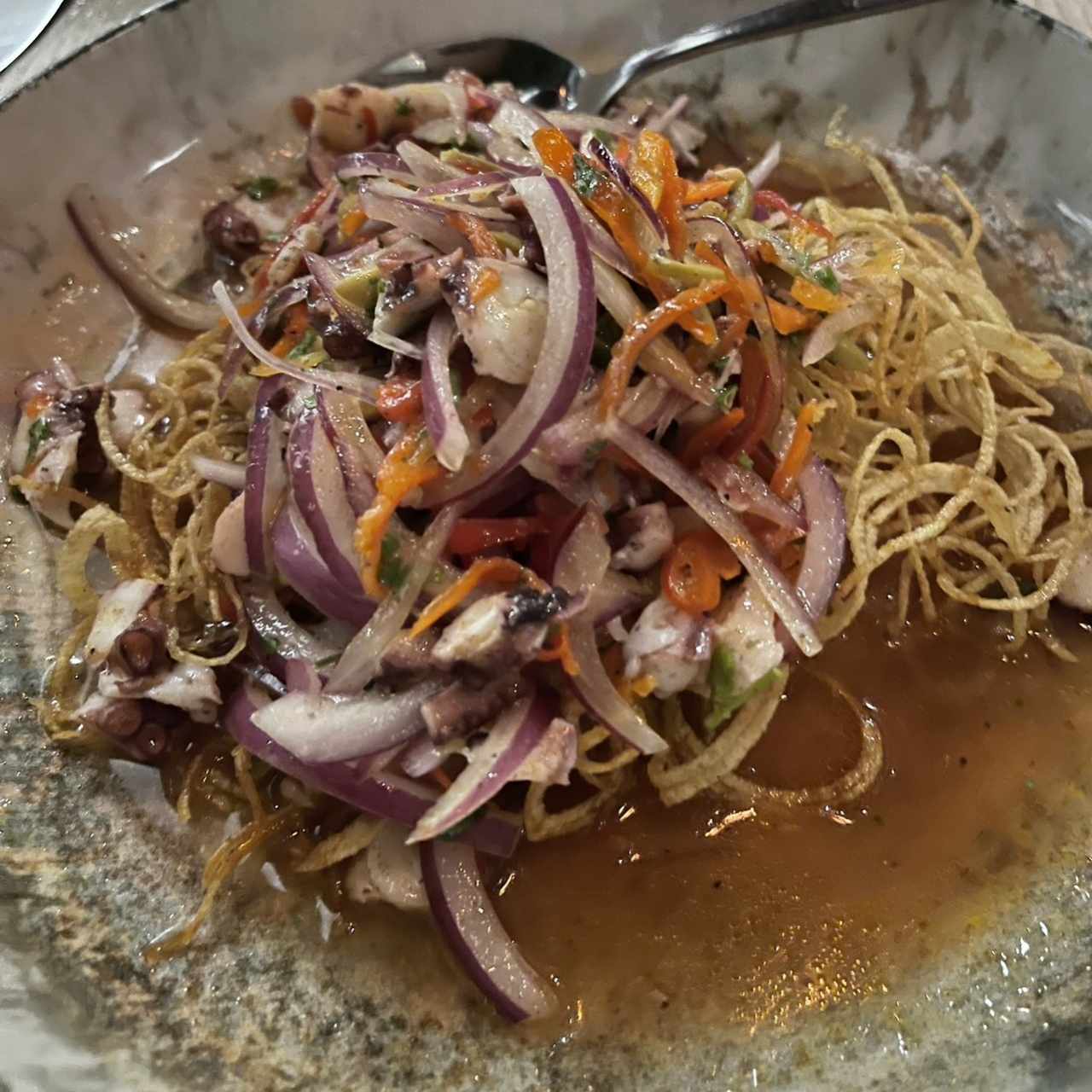 Entradas - Escabeche de Pulpo
