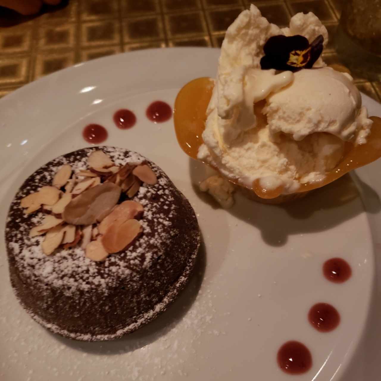 fondant de chocolate 