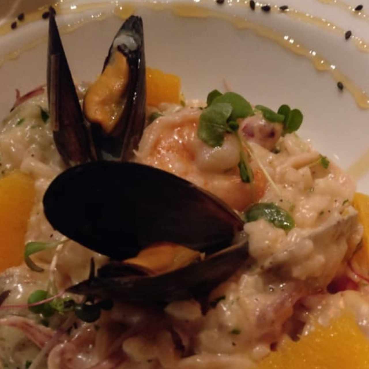 Risotto de marisco