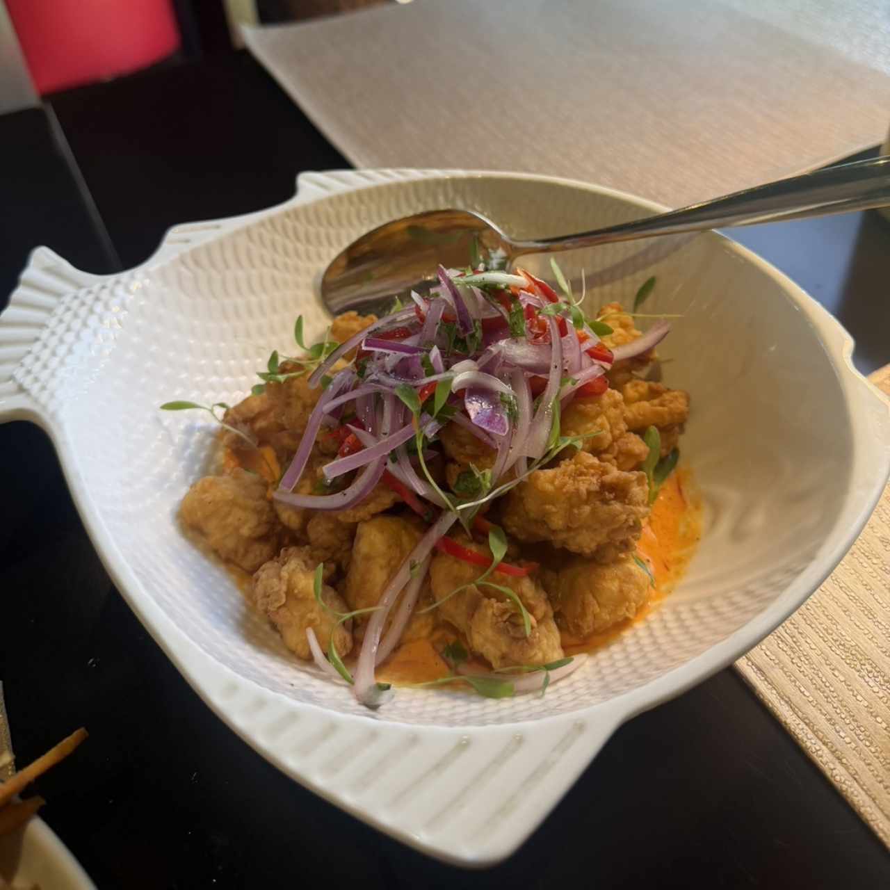 Entradas - Ceviche Al Chicharrón