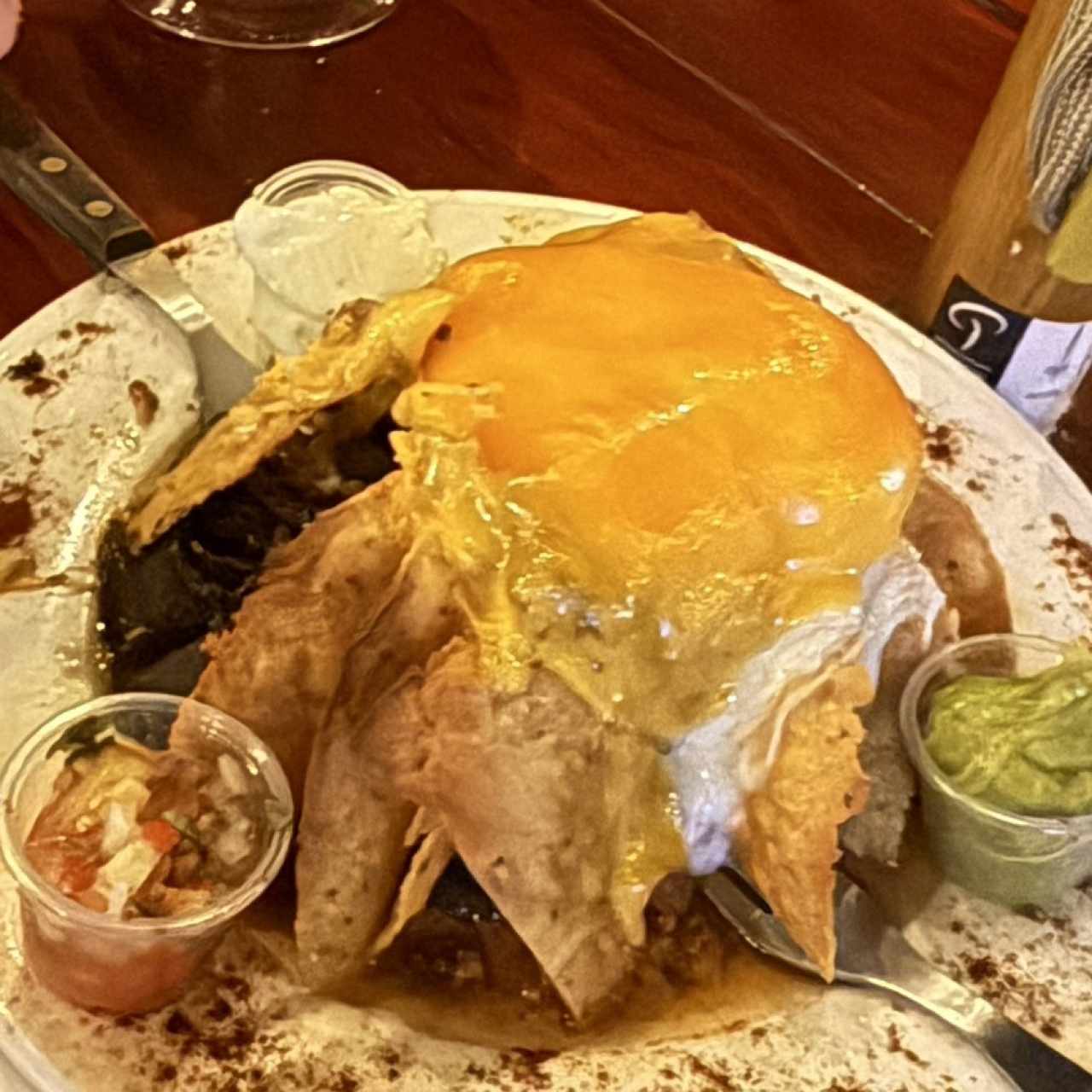 Palo e Nachos de Carne