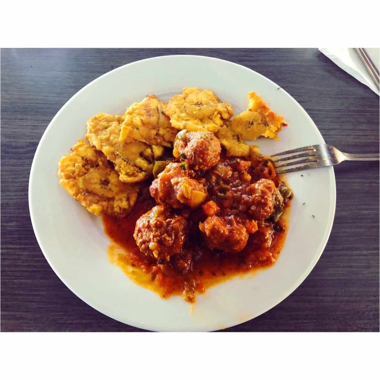 albondigas con patacones