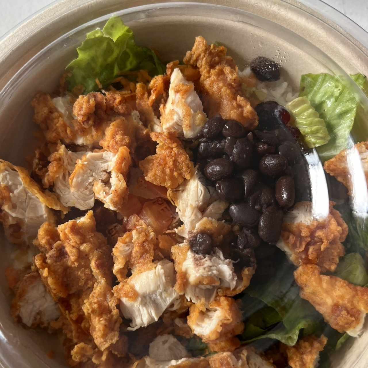 Bowl de Pollo empanizado