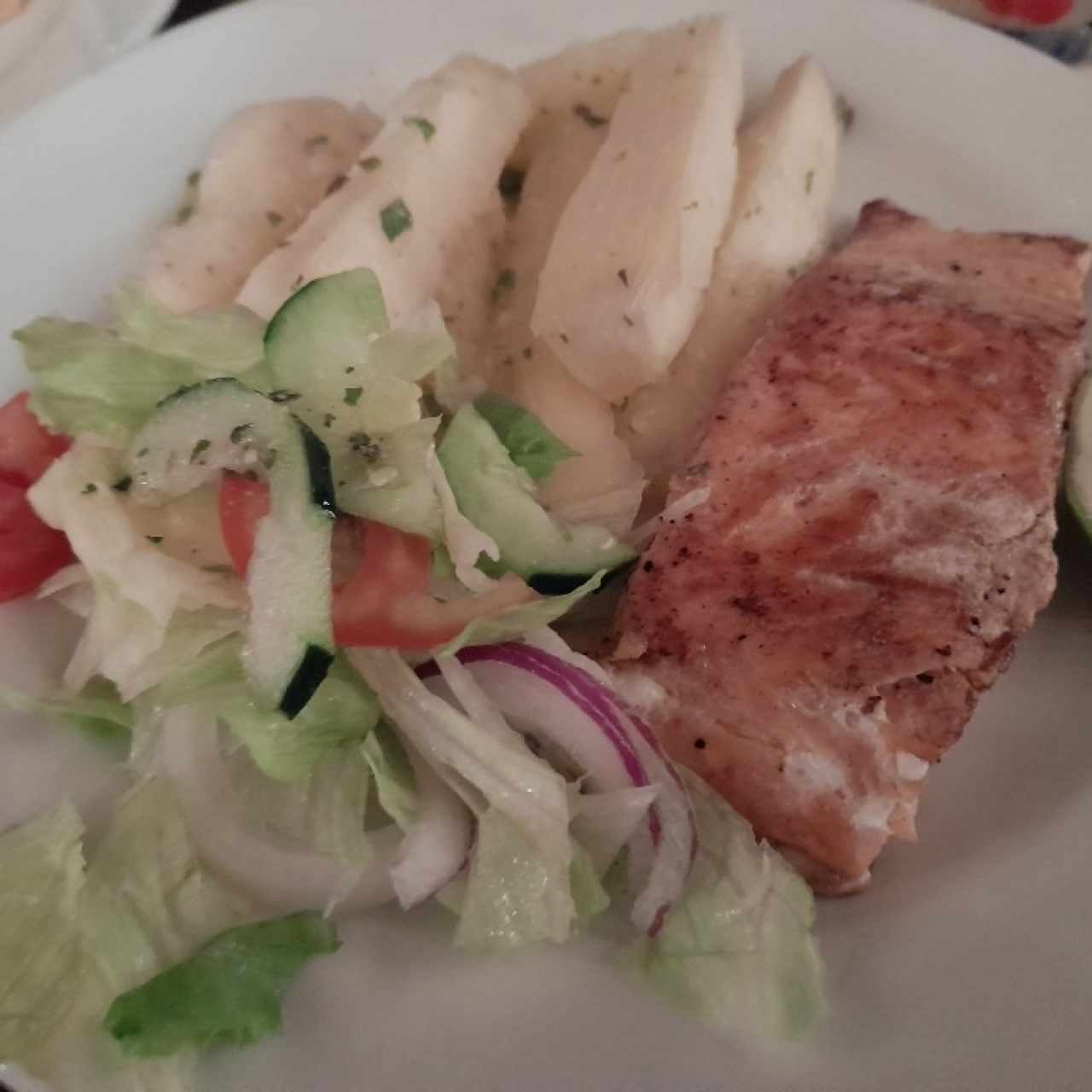 Salmon a la plancha