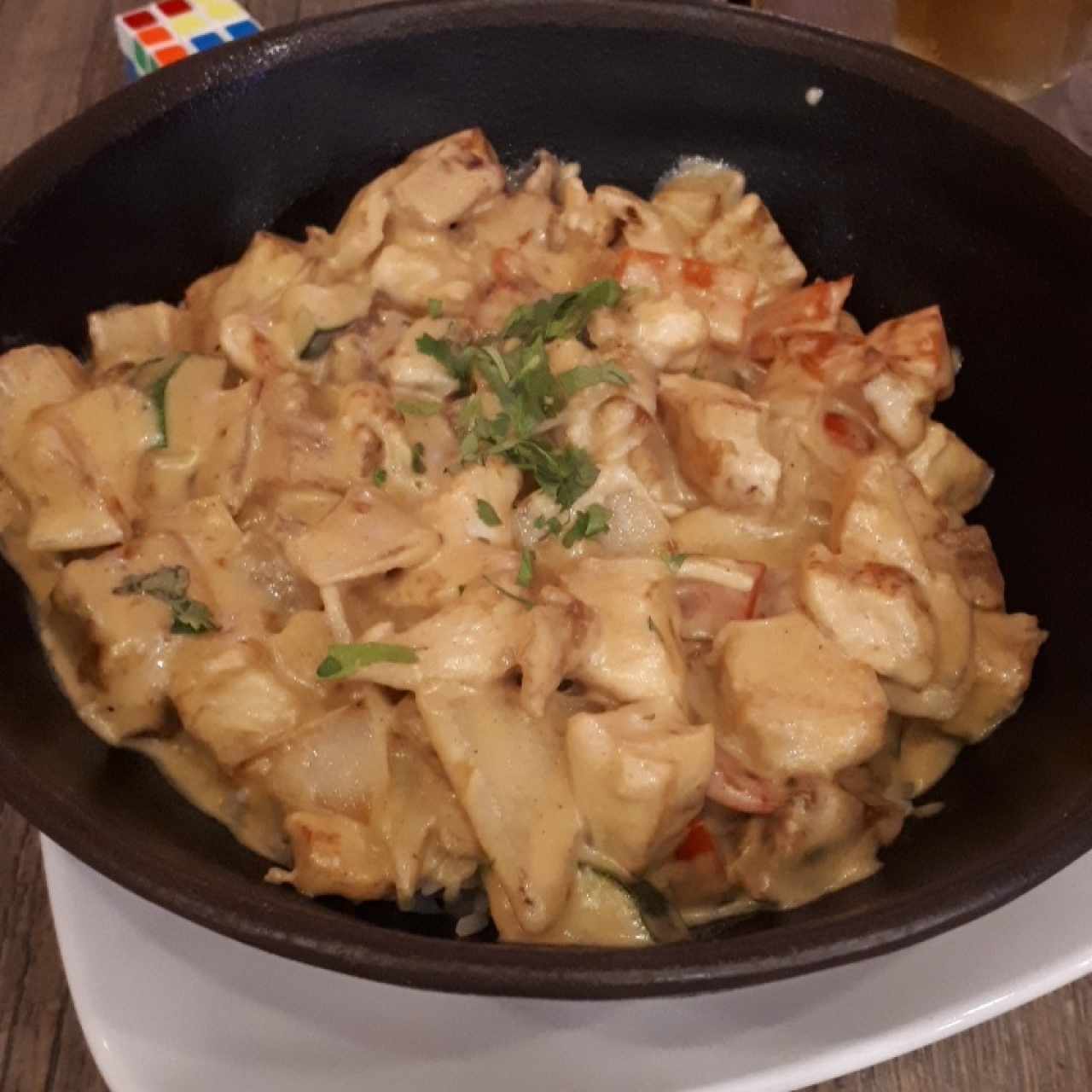 pollo al curry