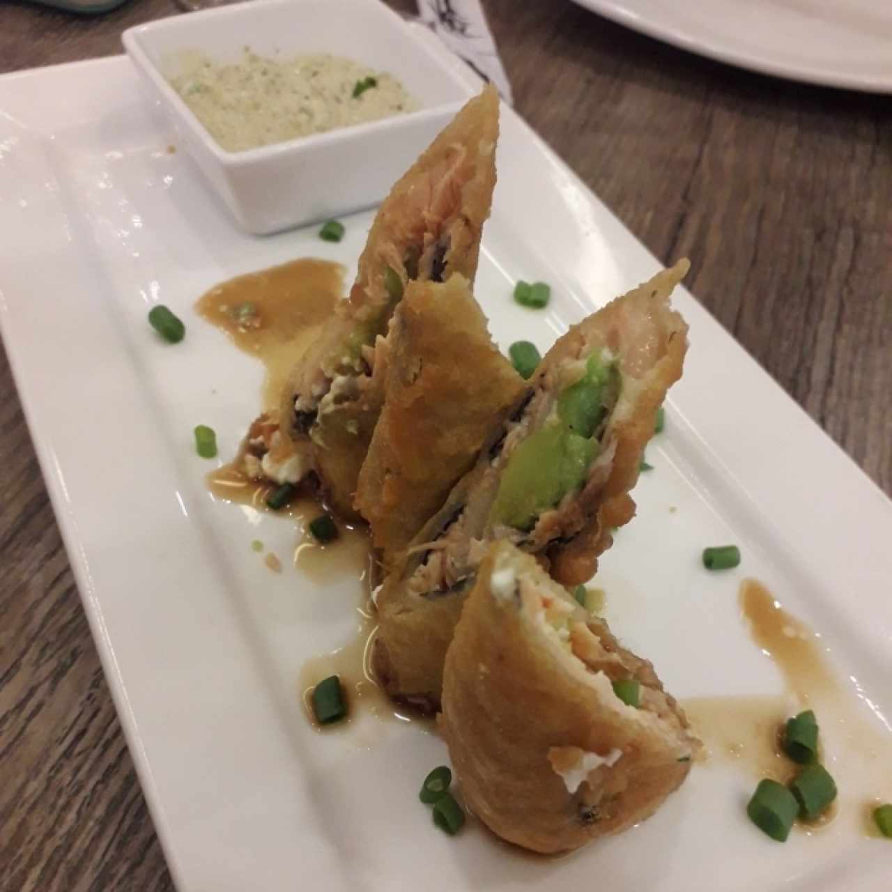 tempura de salmón 