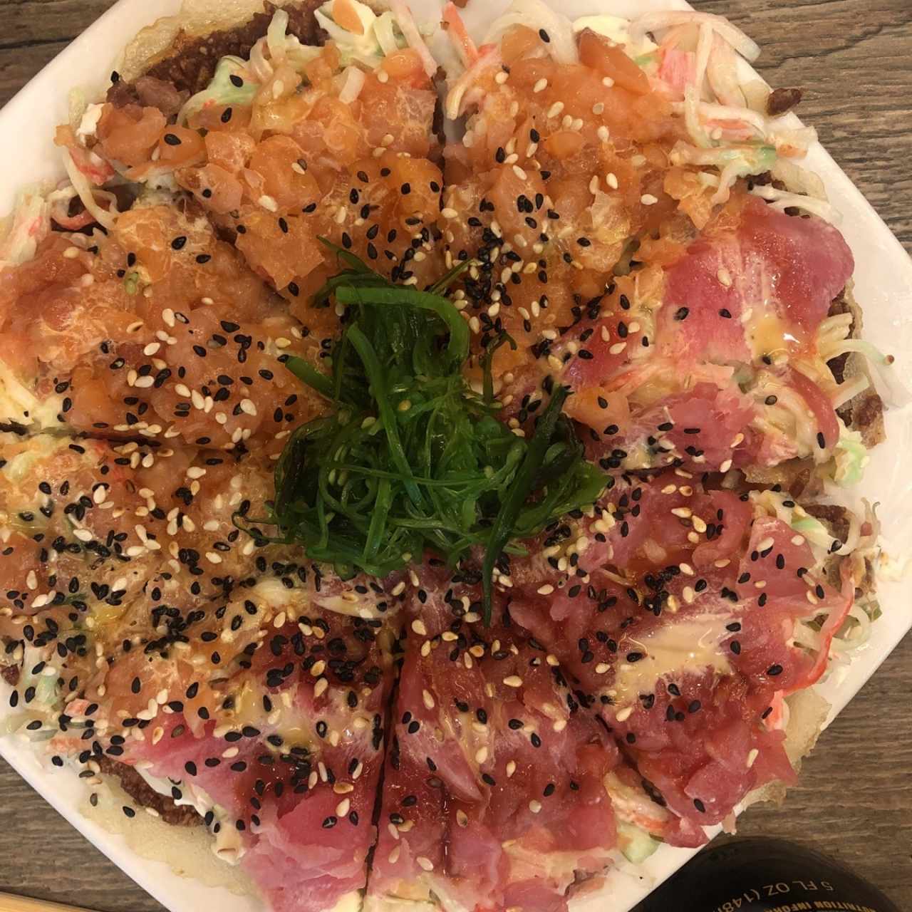 sushi pizza