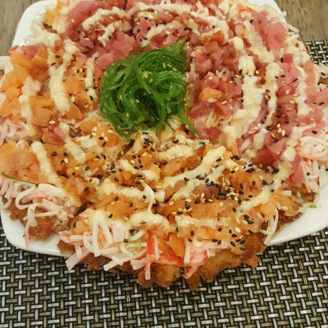 sushi pizza