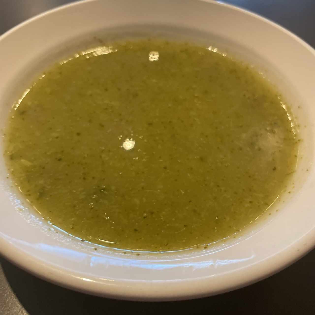 Crema de brócoli 