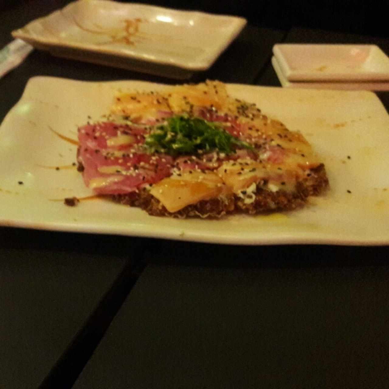 pizza sushi
