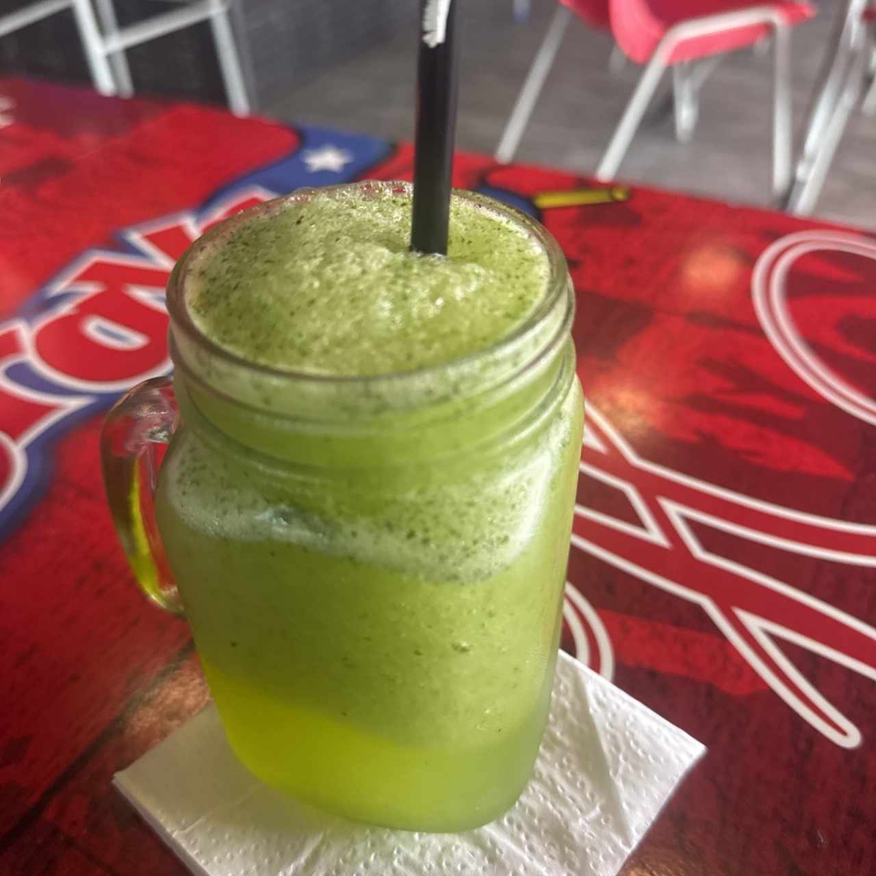 Limonada con hierbabuena 