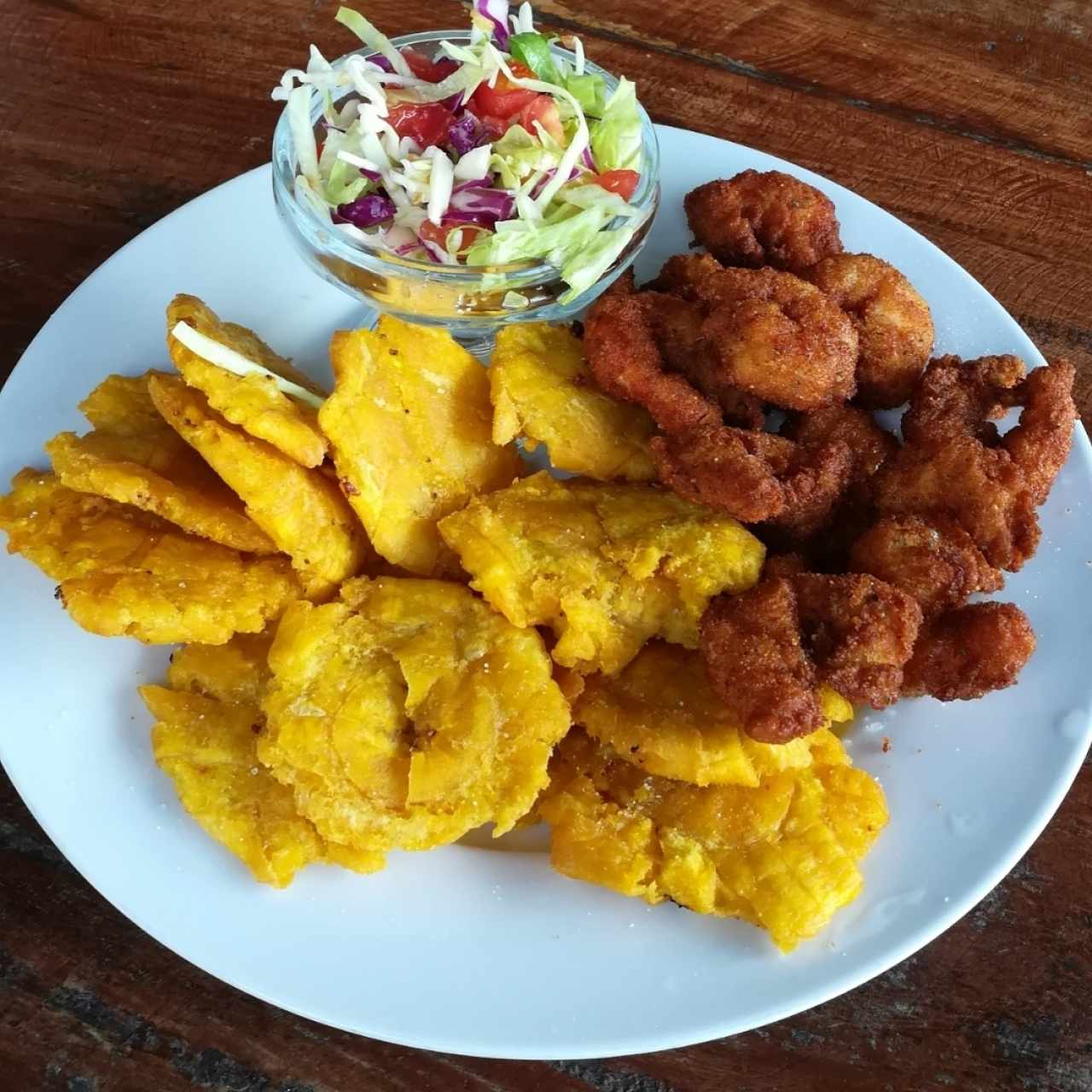 Camarones apanados