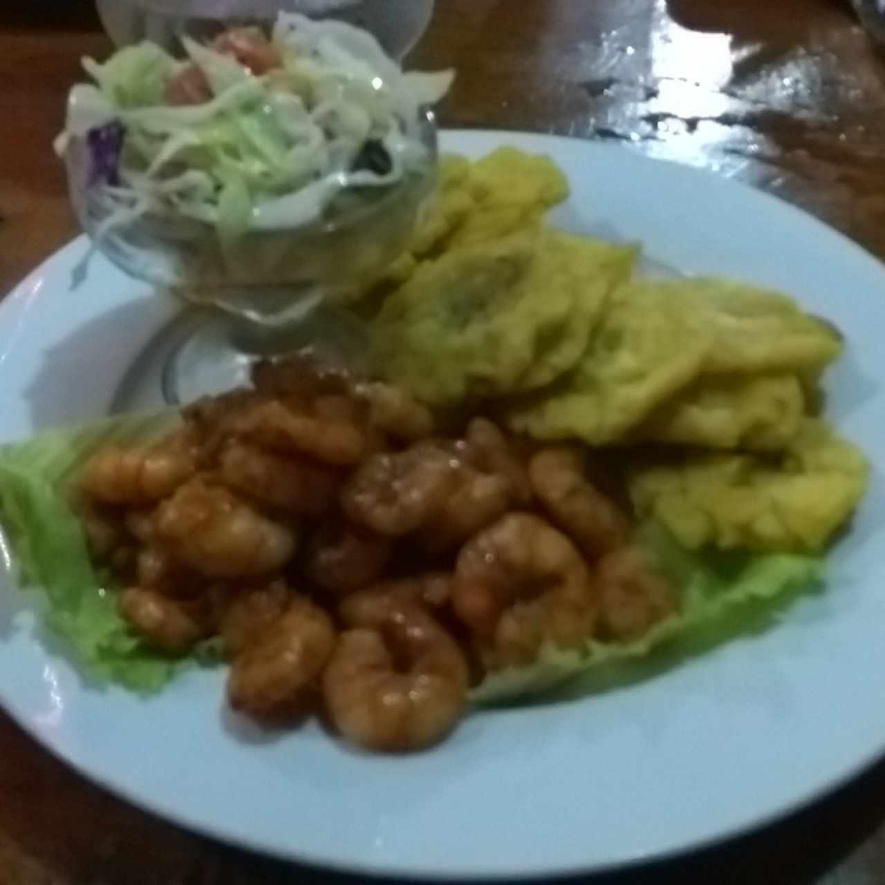 Camarones al ajillo