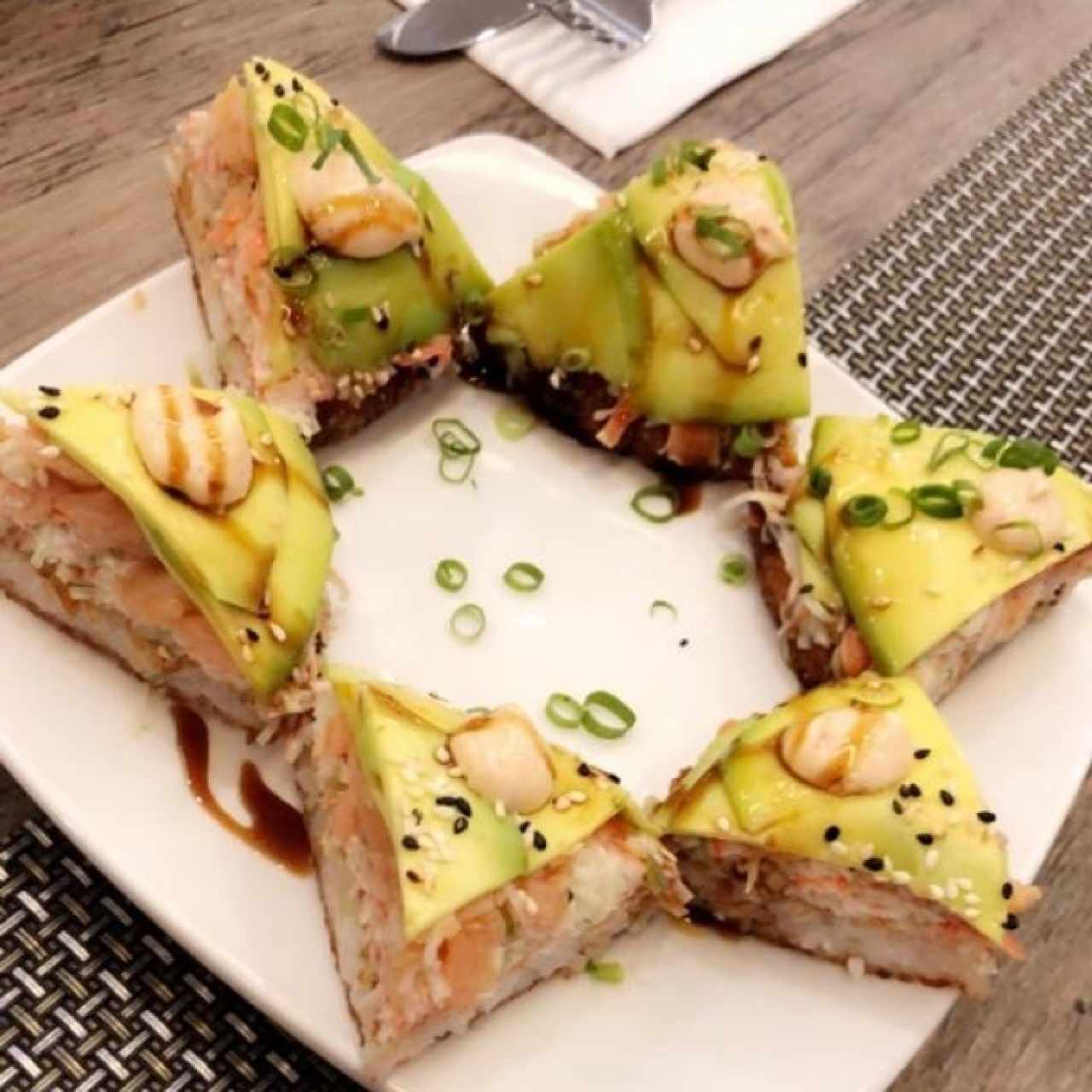 pizza de salmón!!