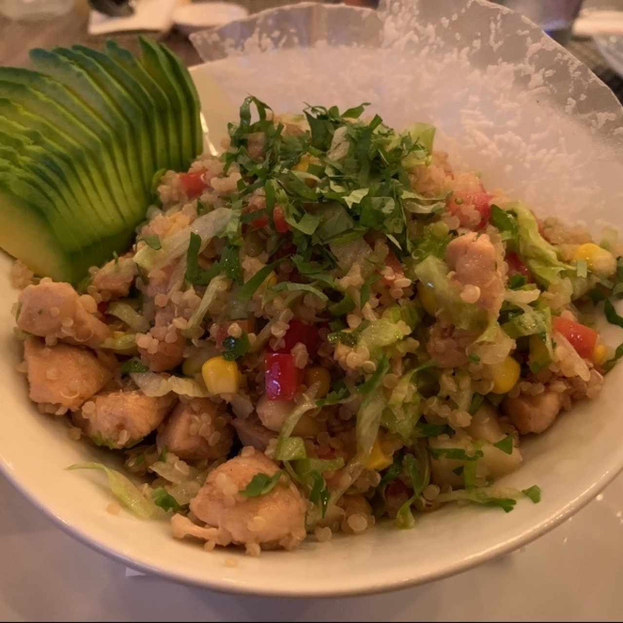 ensalada de quinoa